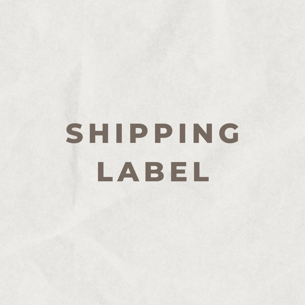Shipping Label